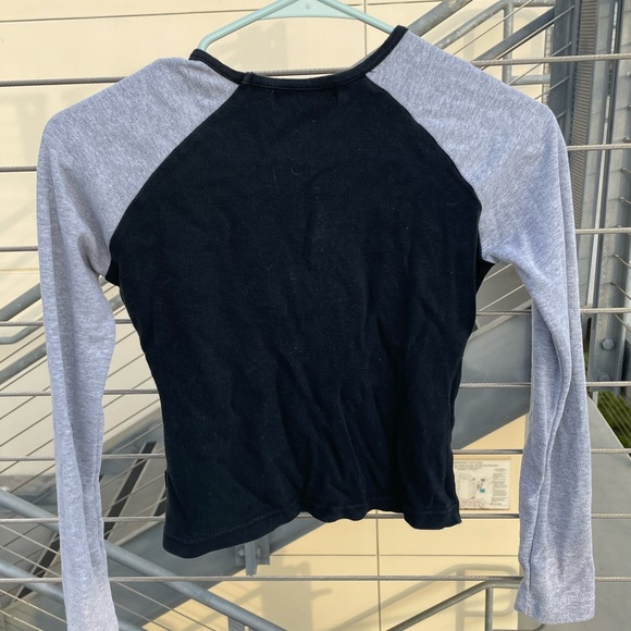 Black and grey crop top - Picture 3 of 6